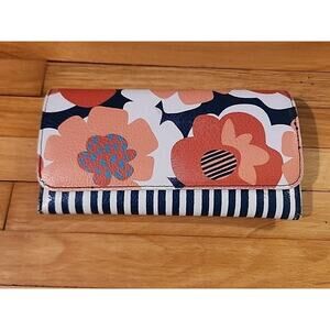 RELIC WALLET BOHO STYLE BY FOSSIL FLORAL SPRING SUMMER CUTE
